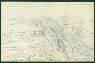 Mar Saba，1873年 作者 克劳德·康德