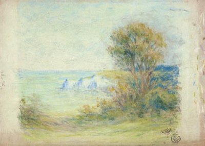 埃特雷塔悬崖 作者 Claude Emile Schuffenecker