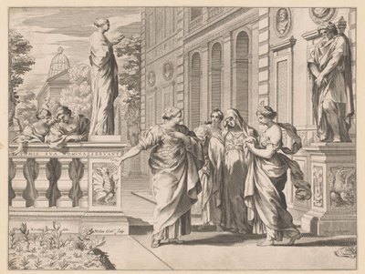 纪念罗马学院的寓言故事 作者 Pietro da Cortona