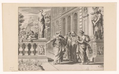 纪念罗马学院的寓言故事 作者 Pietro da Cortona