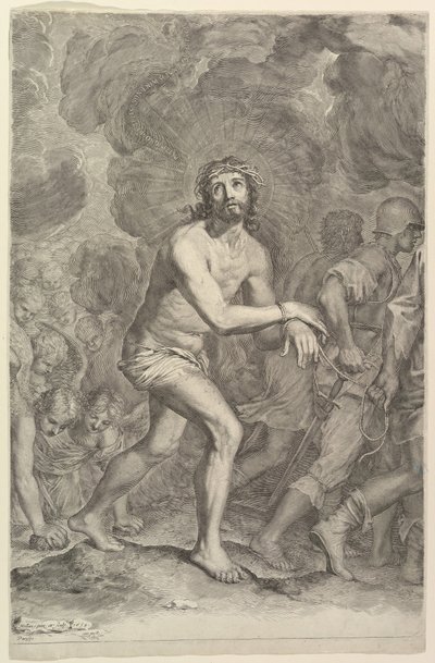 士兵拉蒙泰·卡维尔（LaMontéeau Calvaire）所摄的基督，1659年。 作者 克劳德·梅伦