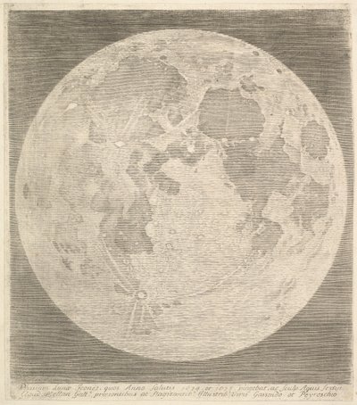 满月，1635年。 作者 克劳德·梅伦