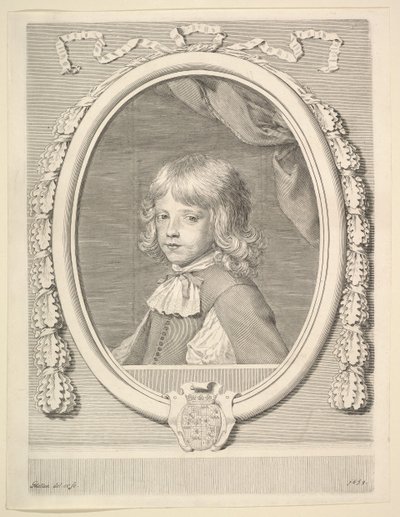 路易·约瑟夫·德·洛林（Louise-Joseph de Lorraine），杜塞·德·吉塞，小时候，1659年。 作者 克劳德·梅伦