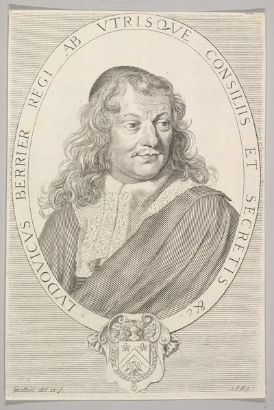 路易·贝里（Louis Berryer），1667年。 作者 克劳德·梅伦