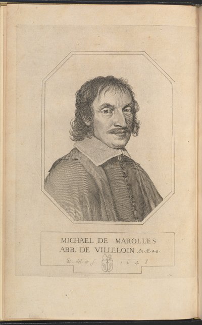 Michel de Marolles 作者 克劳德·梅伦
