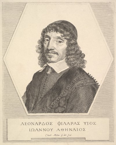 莱昂纳多斯·菲拉拉斯的画像，1651年。 作者 克劳德·梅伦