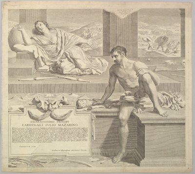 安托万·泰隆的神学论文，1648年。 作者 克劳德·梅伦