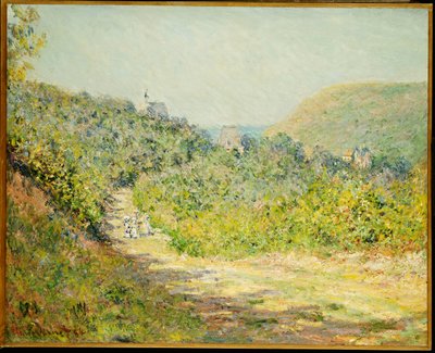 Aux Petites Dalles，1884年 作者 克劳德·莫奈
