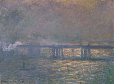 查令十字桥 作者 Claude Monet