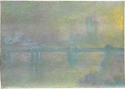 查令十字桥，伦敦，1901年 作者 克劳德·莫奈
