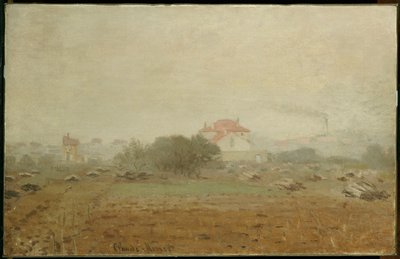 雾，1872年 作者 克劳德·莫奈