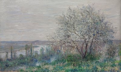 Vétheuil的春天心情。 1880年 作者 克劳德·莫奈