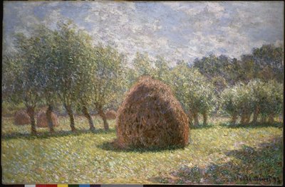 吉维尼的干草堆，1893年 作者 克劳德·莫奈