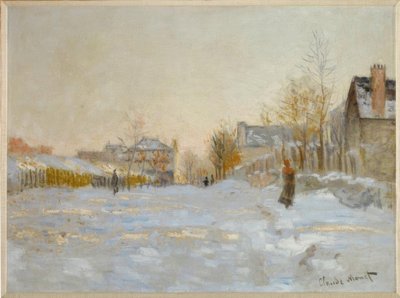 阿根廷雪 作者 Claude Monet