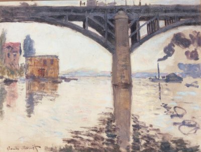 阿根廷的路桥 作者 Claude Monet