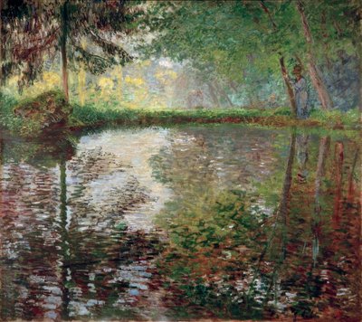 蒙哥隆池塘 作者 Claude Monet