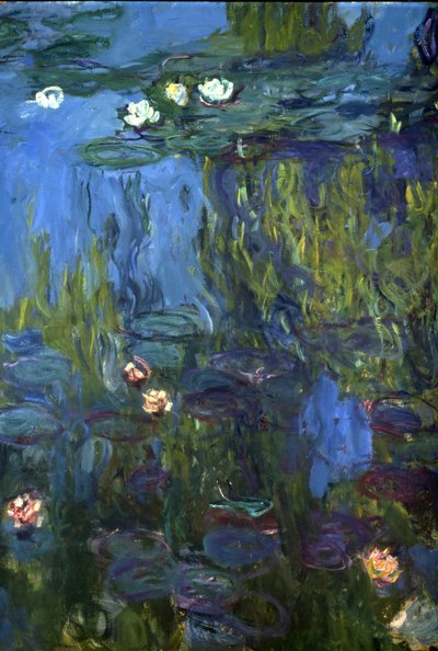 Nympheas，1914-17年 作者 Claude Monet