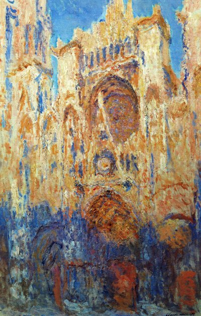 Rouen Cathedral 作者 克劳德·莫奈