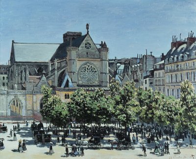 Saint-Germain lAuxerrois，1867年 作者 克劳德·莫奈