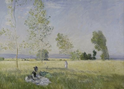 夏天。 1874年 作者 克劳德·莫奈