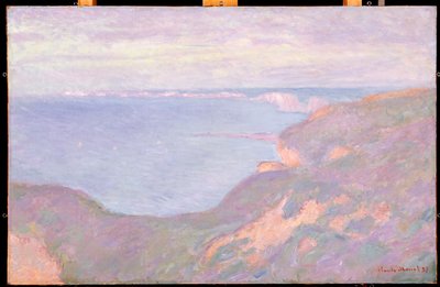 迪耶普附近的悬崖，1897年 作者 克劳德·莫奈