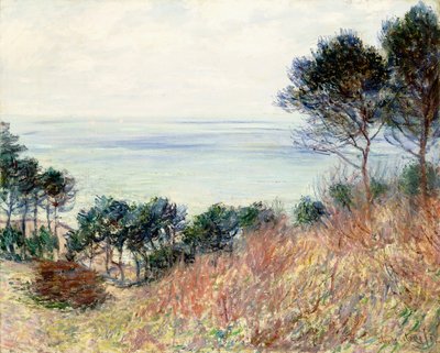 瓦伦格维尔海岸，1882年 作者 Claude Monet