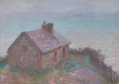 瓦伦格维尔的海关大楼，1897年。 作者 克劳德·莫奈
