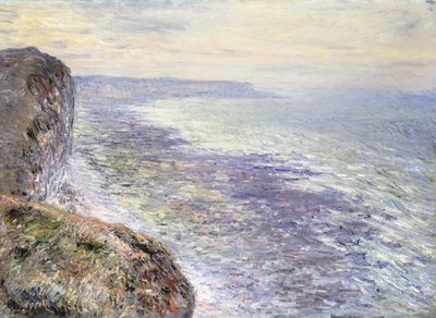 费康附近的海；海军陆战队Pres de Fecamp，1881年 作者 克劳德·莫奈