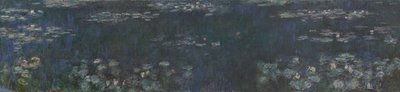 睡莲-绿色思考，1914-1926年 作者 克劳德·莫奈