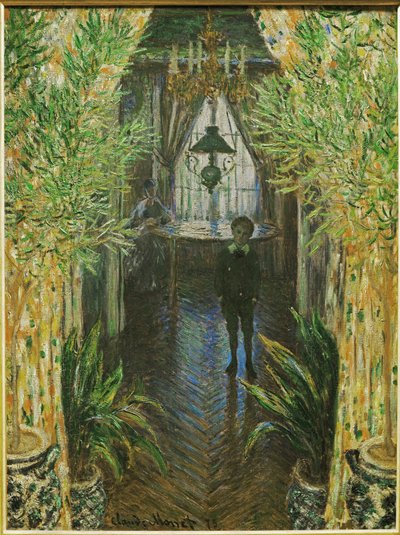 一枚公寓硬币（布面油画） 作者 克劳德·莫奈