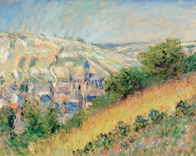 Vue de Vetheuil（维纳河畔苏纳河畔的全景） 作者 克劳德·莫奈