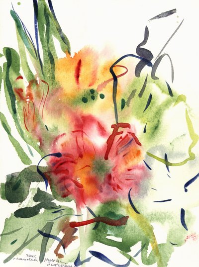 报春花，2005年 作者 克劳迪娅·哈钦斯（Claudia Hutchins）