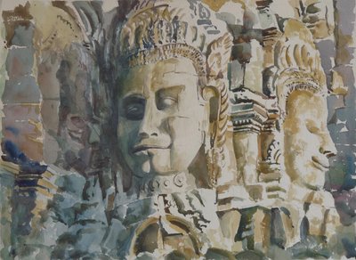 巴戎：黎明--仁爱与平等，2000 年（水彩画） 作者 克莱夫·威尔逊