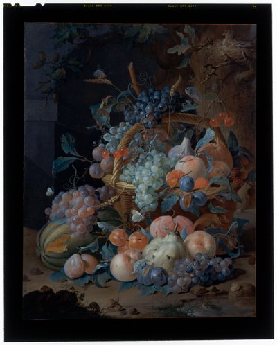 花卉静物（布面油画） 作者 Coenraet Roepel