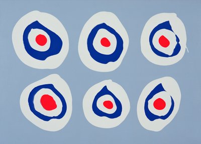 Revolver，1998（画布上的丙烯酸） 作者 科林·布斯
