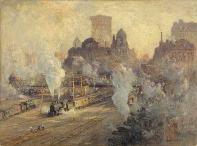 大中央车站，1909年 作者 科林·坎贝尔·库珀