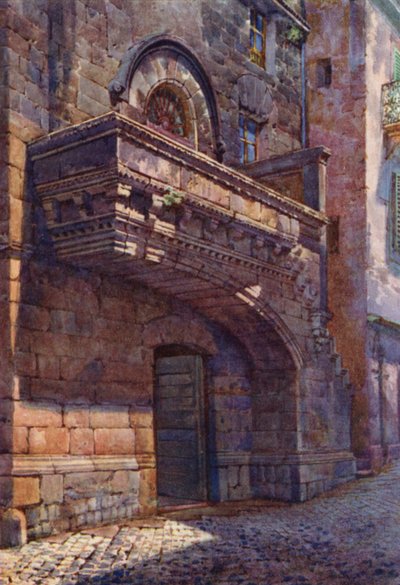 Bella Galiana，Viterbo的阳台 作者 福米利委员