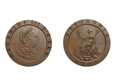车轮两用，1797（青铜） 作者 Conrad Heinrich Küchler