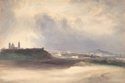 靠近乌拉圭的蒙得维的亚，1832年。 作者 康拉德·马滕斯（Conrad Martens）