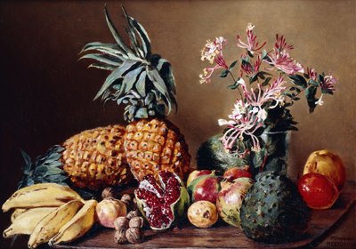 菠萝静物画，1908年 作者 Conrad Wise Chapman