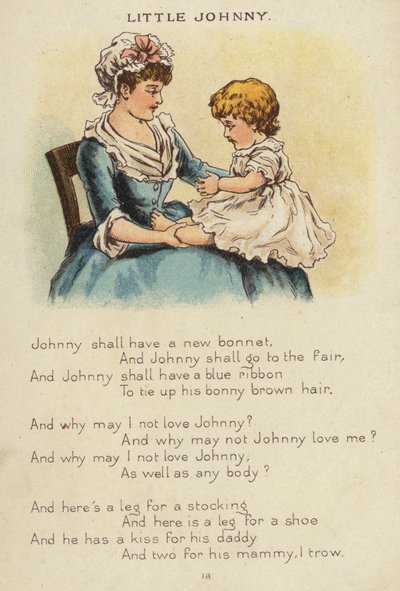 Nursery rhyme: Little Johnny (chromolitho) 作者 康斯坦斯·哈斯伍德