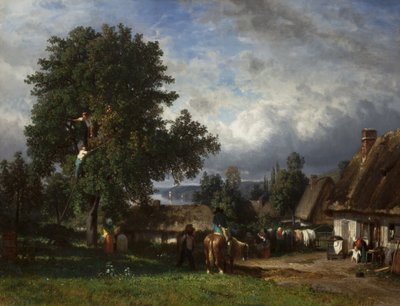 1835-65年，诺曼底的苹果丰收 作者 永恒埃米尔特罗永