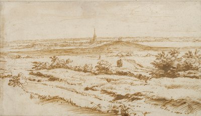 阿佩尔多恩附近的风景，1680年 作者 康斯坦丁惠更斯
