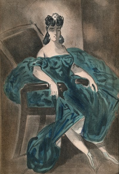 肖像II，1865年，1939年 作者 康斯坦丁人