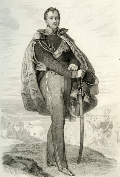 约瑟夫·安东尼·波尼亚托夫斯基（Joseph Antoni Poniatowski），1804年，1839年。 作者 康特瑙