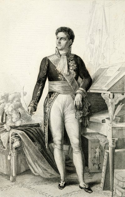路易·亚历山大·伯蒂尔（Louis-Alexandre Berthier），1804年，1839年。 作者 康特瑙