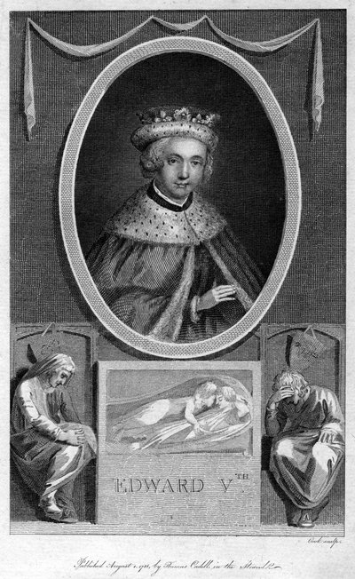 1788年，英国爱德华五世国王。 作者 做饭