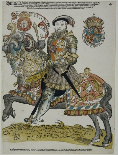 英国亨利八世肖像 作者 Hans Liefrinck (I) (可能)