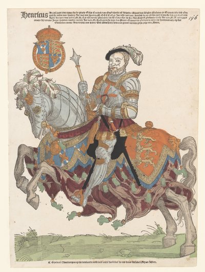 英国亨利八世肖像 作者 Hans Liefrinck (I) (可能)