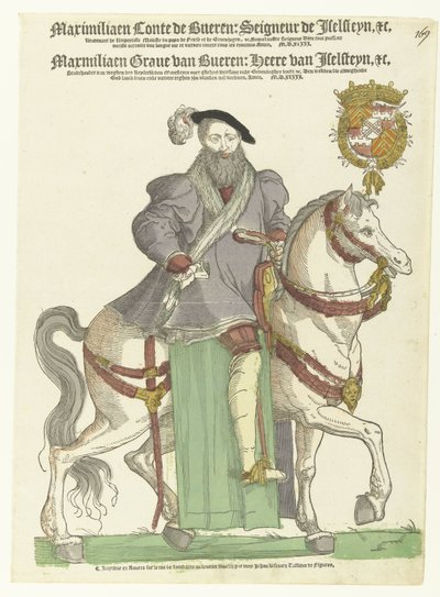 布伦的马克西米利安骑马肖像 作者 Hans Liefrinck (I) (可能)